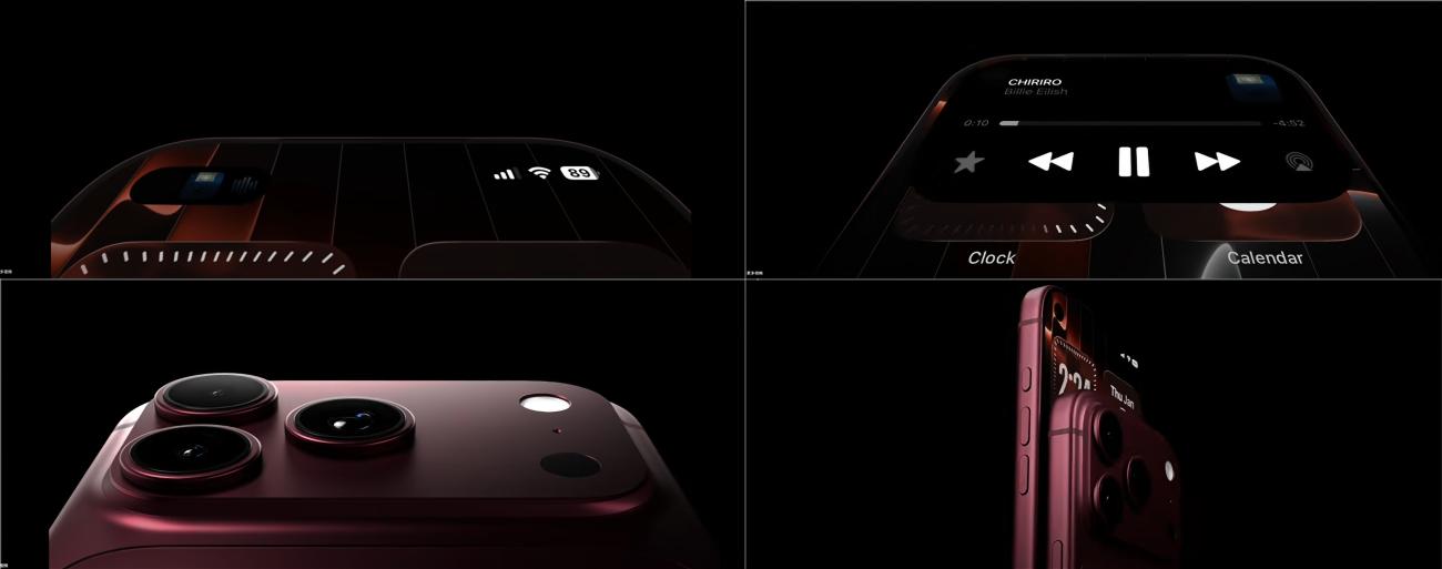 iPhone 18 Pro外观曝光：屏下