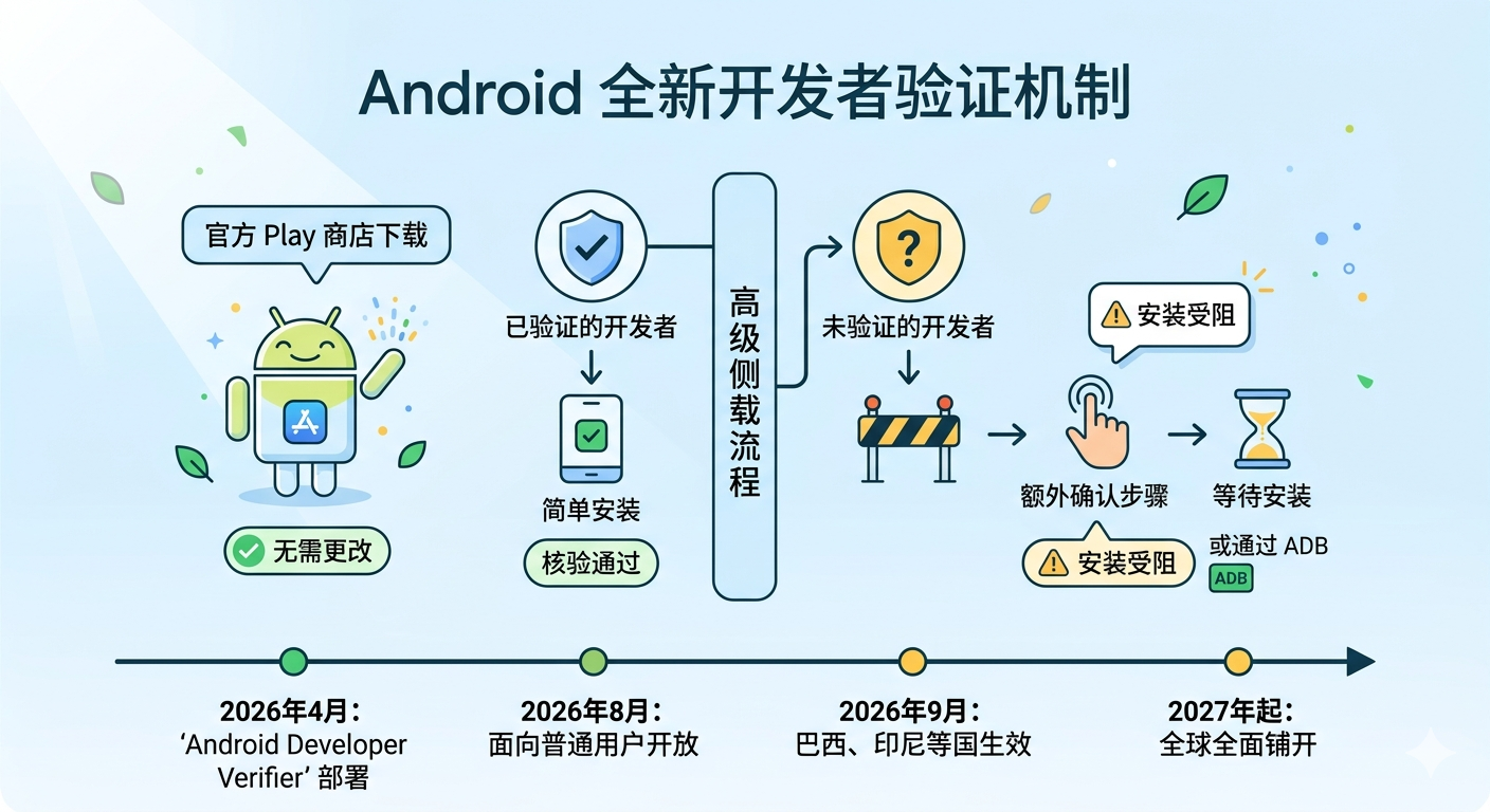 Google启动Android开发者身份验证体系 应