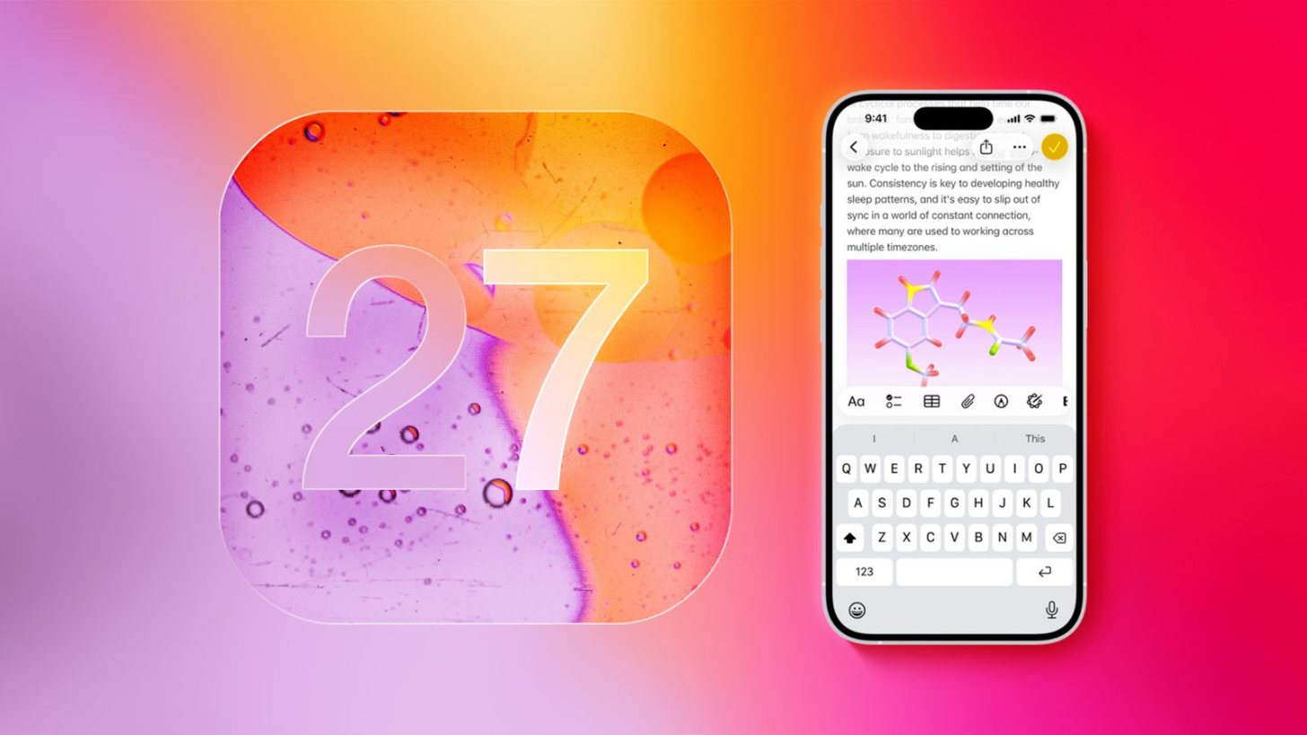 苹果为iOS 27测试新键盘 支持自动纠错和替代词推荐