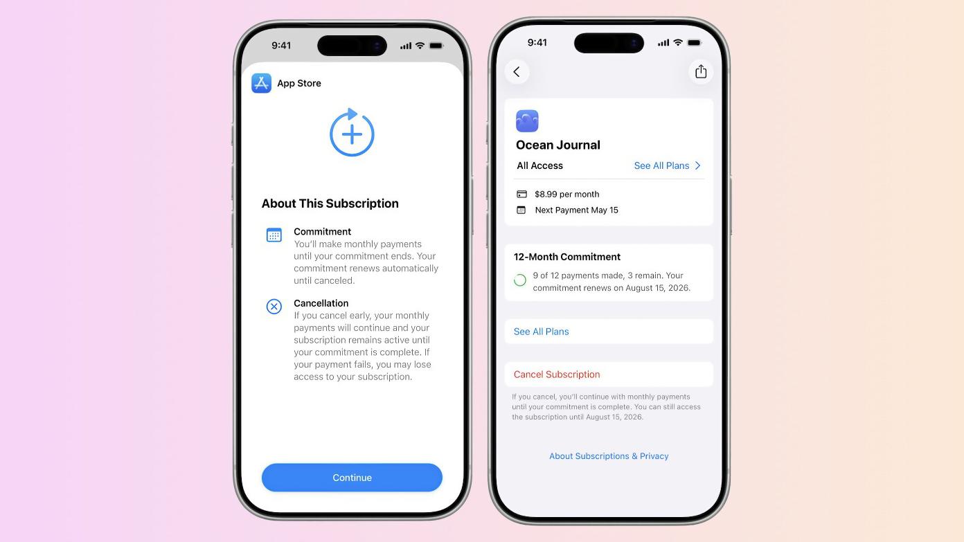 支持按月支付！苹果将推出App Store订阅服务