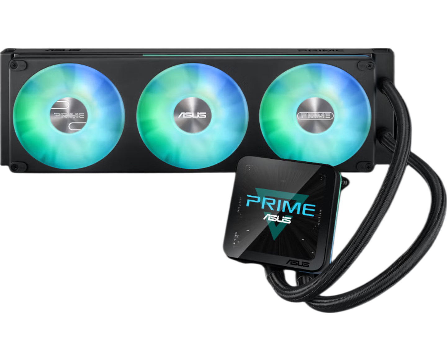 华硕PRIME LC II 360 ARGB LCD水冷上架