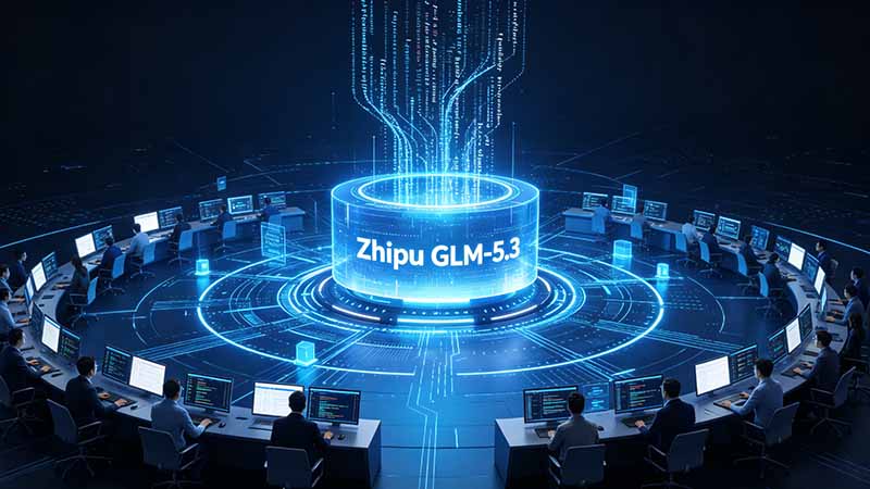 智谱开源GLM-5.3完整模型权重，主攻智能体编程与防御性网安，六天调用超62万亿token