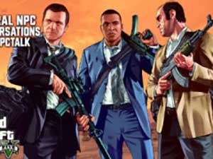 再也不是固定台词，AI 模组 NPCTalk 让《GTA 5》NPC 实现实时无脚本语音对话
