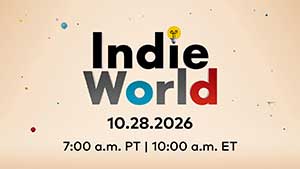 任天堂明日举办新一期 Indie World 独立游戏直面会,时长约 15 分钟