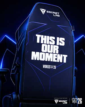 Secretlab 推出 2026《英雄联盟》全球总决赛主舞台同款 TITAN Evo 电竞椅