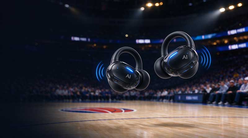 千问 AI 耳机登陆 NBA 中国赛场，淘宝京东开启官方预约通道