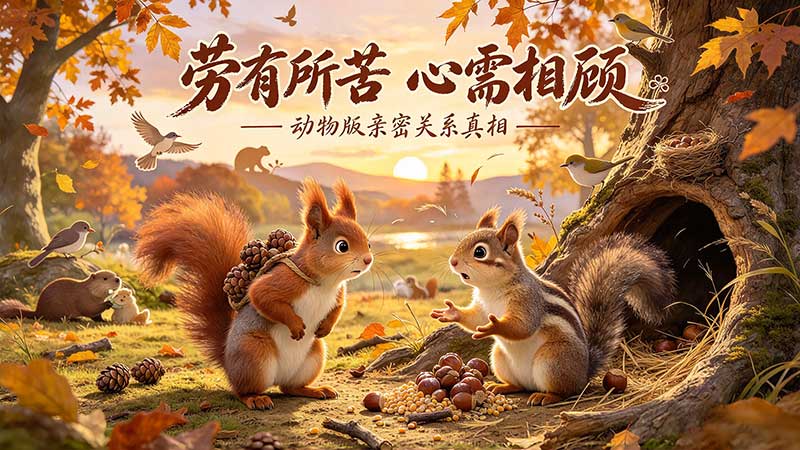 动物伴侣情感短剧：别只看见对方没做好，看不见背后辛苦