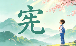 适合男孩的宪字取名，文雅大气不重名