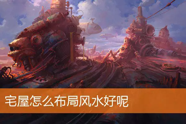宅屋怎么布局风水好呢