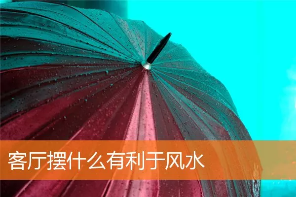 客厅摆什么有利于风水