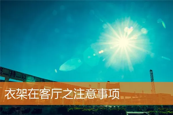衣架在客厅之注意事项