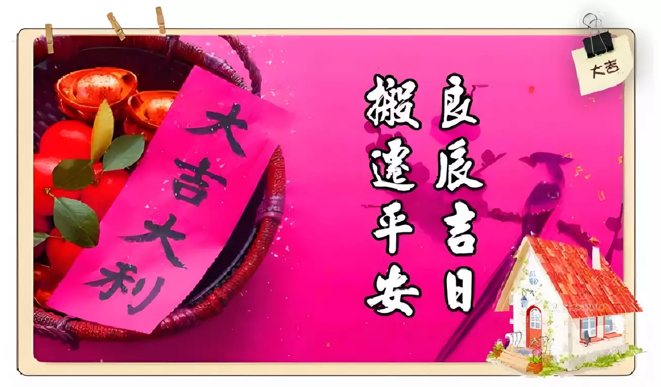 2024年9月搬家黄道吉日查询，找出最佳