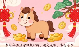本命年马年要注意什么？属马人必看避祸与招