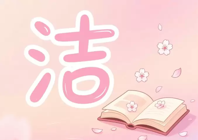 适合女孩的洁字名字推荐，清新高雅且富有寓
