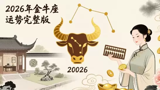 2026年金牛座运势完整版