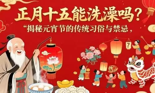 正月十五能洗澡吗？揭秘元宵节的传统习俗与