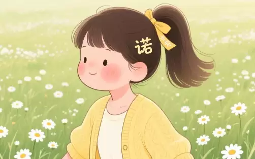 带“诺”字的女孩名字，听说这些名字超级有
