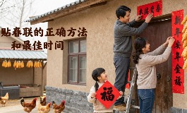 贴春联的正确方法和最佳时间，让新年更喜气