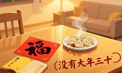 今年为什么没有大年三十？原来和农历大小月