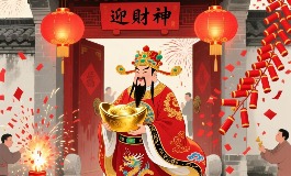 正月初五迎财神的由来与习俗，教你如何接财