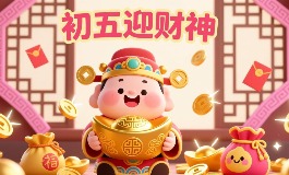 初五迎财神最佳句子，带给你新年的好运与祝