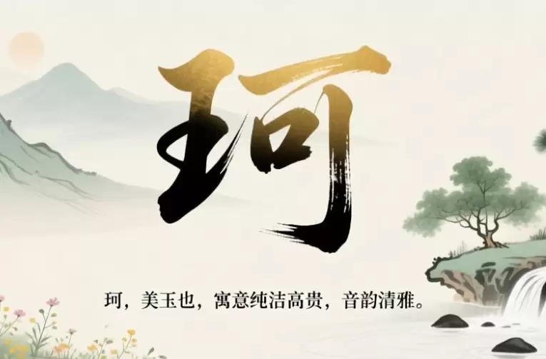 2026年最适合男孩的珂字名字，寓意与音