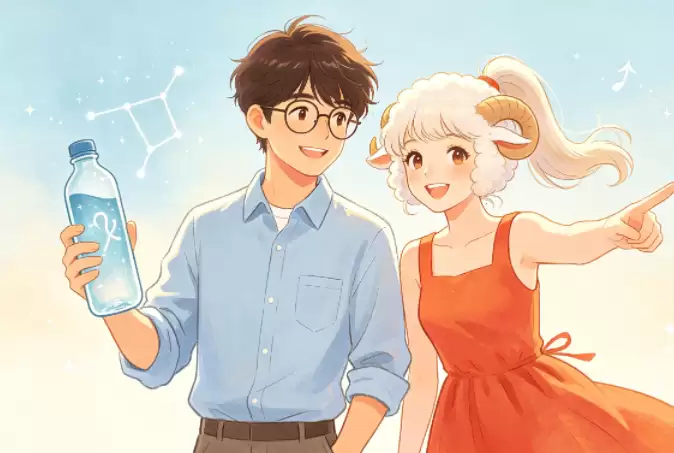 水瓶男和白羊女为什么是天生一对