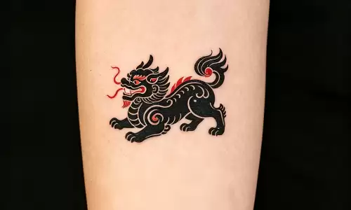 貔貅纹身，详解纹饰背后的文化寓意与禁忌